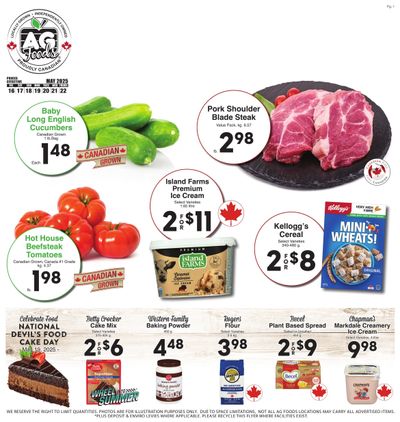 AG Foods Flyer May 16 to 22