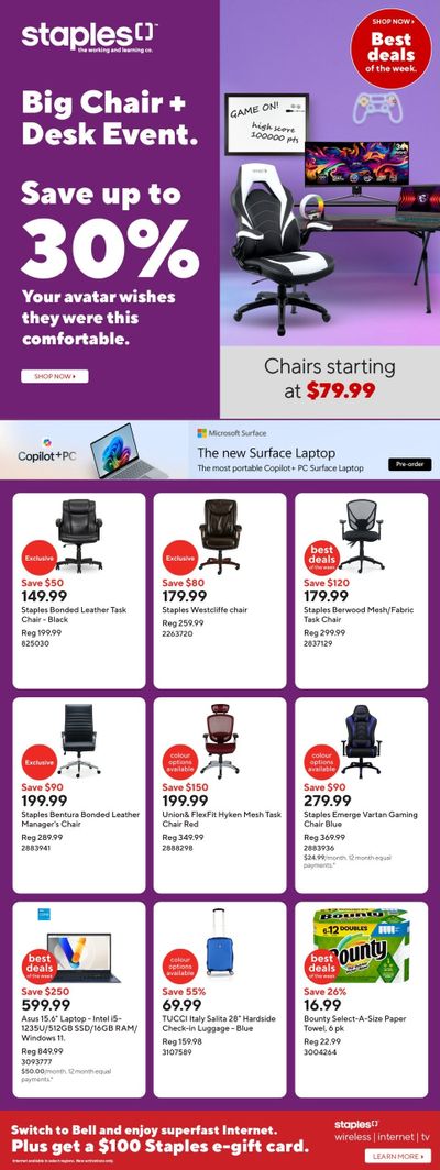 Staples Flyer May 16 to 22 Staples Flyer May 16 to 22