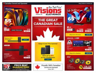 Visions Electronics Flyer May 16 to 22