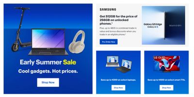 Best Buy Canada Early Summer Sale: Save up to 50% on Headphones and Portable Speakers, up to 30% on Small Kitchen Appliances + More Best Buy Canada Early Summer Sale: Save up to 50% on Headphones and Portable Speakers, up to 30% on Small Kitchen Appliances + More