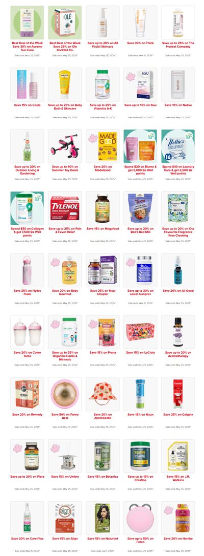 Well.ca Weekly Sales May 19 to 25