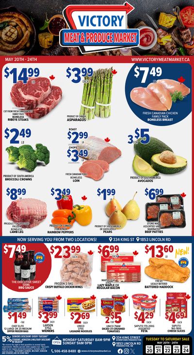 Victory Meat Market Flyer May 20 to 24