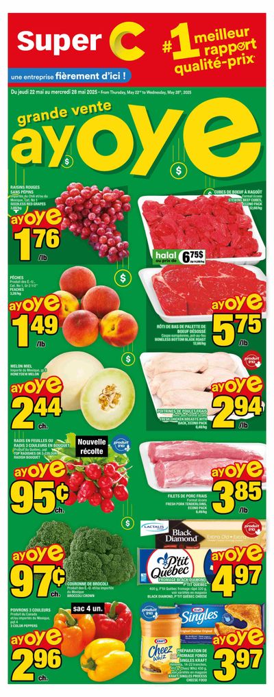 Super C Flyer May 22 to 28