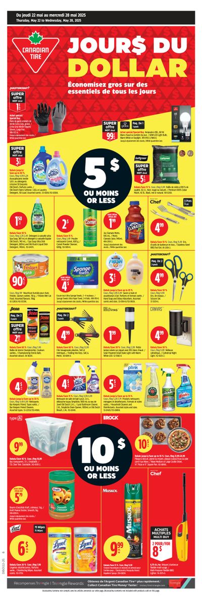 Canadian Tire (QC) Flyer May 22 to 28
