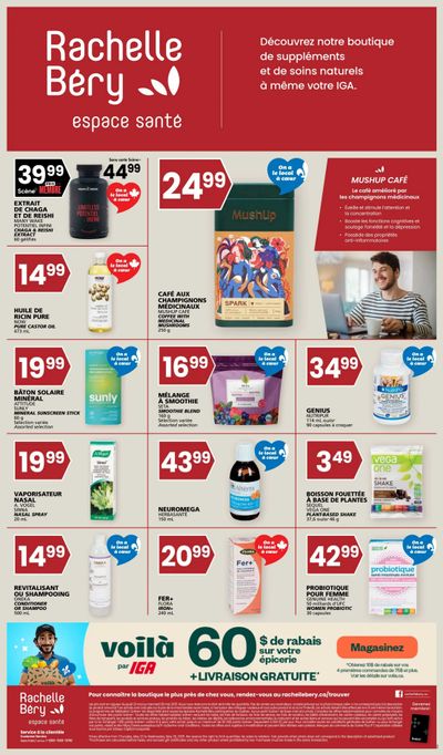 Rachelle Bery Health Flyer May 22 to 28