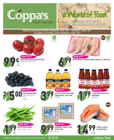 Coppa's Fresh Market Flyer May 19 to 25