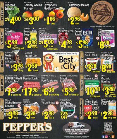 Pepper's Foods Flyer May 20 to 26