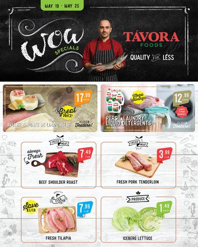 Tavora Foods Flyer May 19 to 25