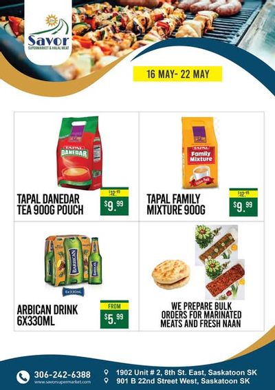 Savor Supermarket Flyer May 16 to 22