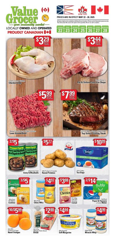 Value Grocer Flyer May 22 to 28