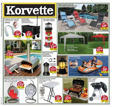 Korvette Flyer May 22 to June 4 Korvette Flyer May 22 to June 4