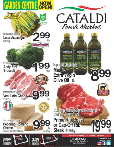 Cataldi Fresh Market Flyer May 21 to 27