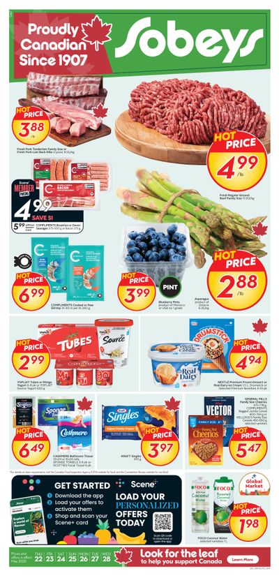 Sobeys (ON) Flyer May 22 to 28