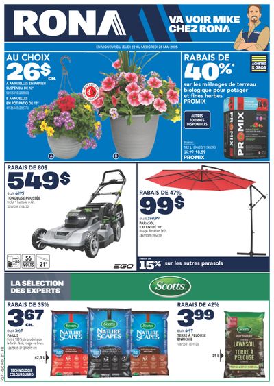 Rona & Rona+ (QC) Flyer May 22 to 28
