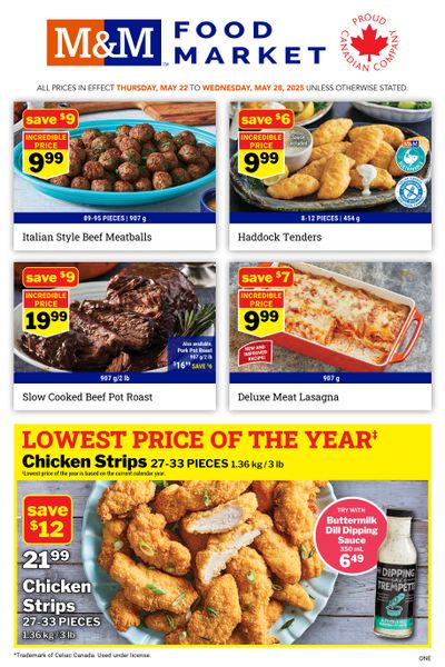 M&M Food Market (ON) Flyer May 22 to 28
