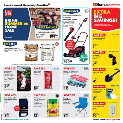Home Hardware (BC) Flyer May 22 to June 4