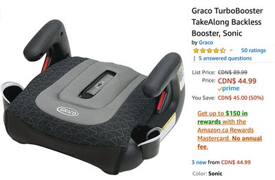 Amazon Canada Deals: Save 50% on Graco Backless Booster + 33% on Samsung Galaxy Fit + 54% on Hoisan Fast Wireless Charger Pad with Coupon + More Offers