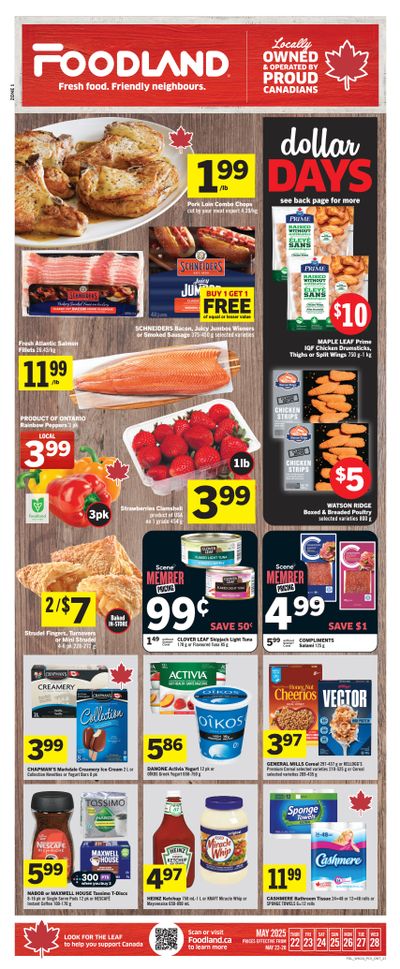 Foodland (ON) Flyer May 22 to 28