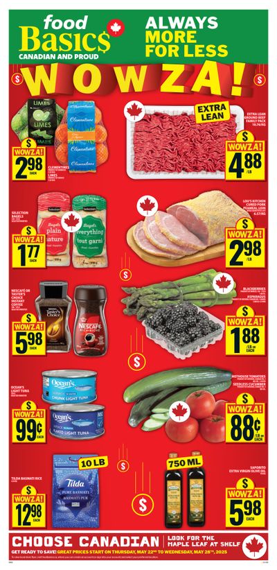 Food Basics Flyer May 22 to 28 Food Basics Flyer May 22 to 28