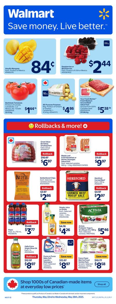 Walmart (ON) Flyer May 22 to 28