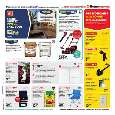 Home Hardware Building Centre (QC) Flyer May 22 to June 4