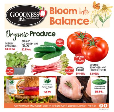 Goodness Me Flyer May 21 to 27