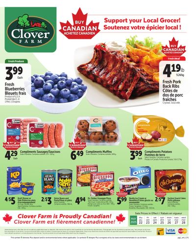 Clover Farm (Atlantic) Flyer May 22 to 28