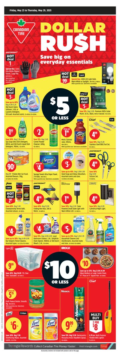 Canadian Tire (ON) Flyer May 23 to 29