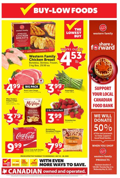 Buy-Low Foods Flyer May 22 to 28