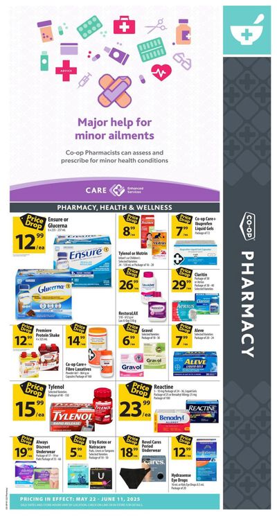 Co-op (West) Pharmacy Flyer May 22 to June 11