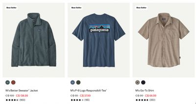 Patagonia Canada: Extra 20% off Web Specials Patagonia Canada: Extra 20% off Web Specials