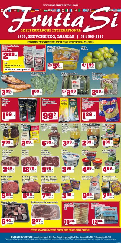 Frutta Si Flyer May 22 to 28