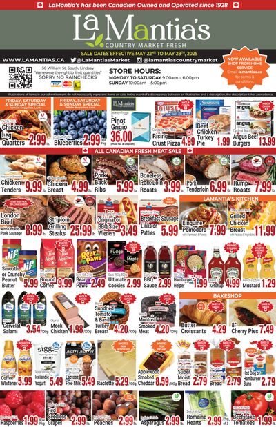 LaMantia's Flyer May 22 to 28