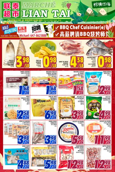 Marche Lian Tai Flyer May 22 to 28