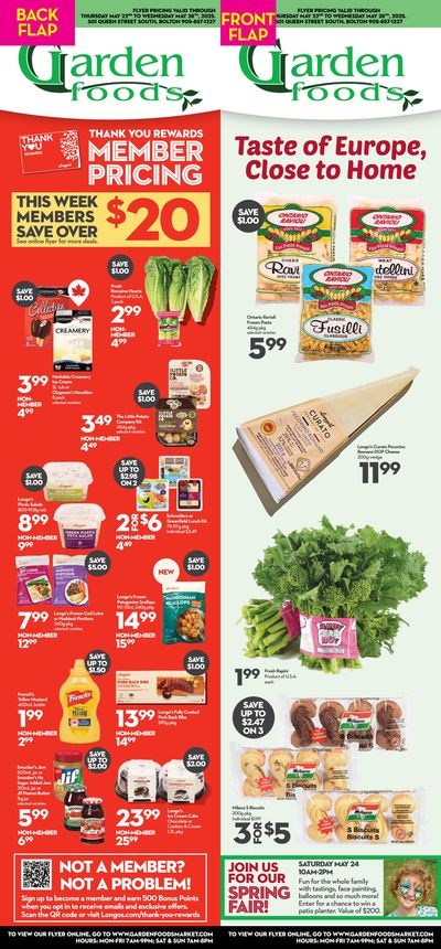 Garden Foods Flyer May 22 to 28