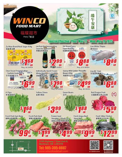 WinCo Food Mart (HWY 7) Flyer May 22 to 28 WinCo Food Mart (HWY 7) Flyer May 22 to 28