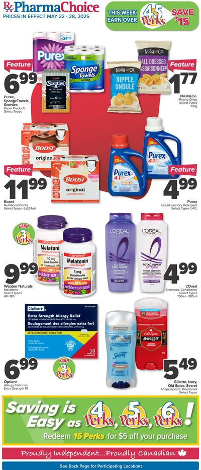 PharmaChoice (BC, AB, SK & MB) Flyer May 22 to 28