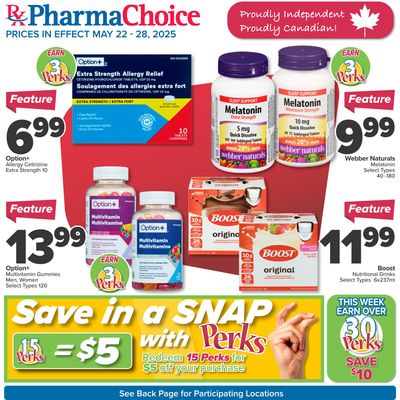 PharmaChoice Health Centre Flyer May 22 to 28