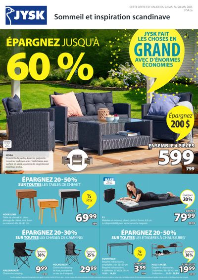 JYSK (QC) Flyer May 22 to 28