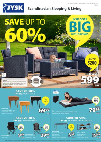 JYSK Flyer May 22 to 28