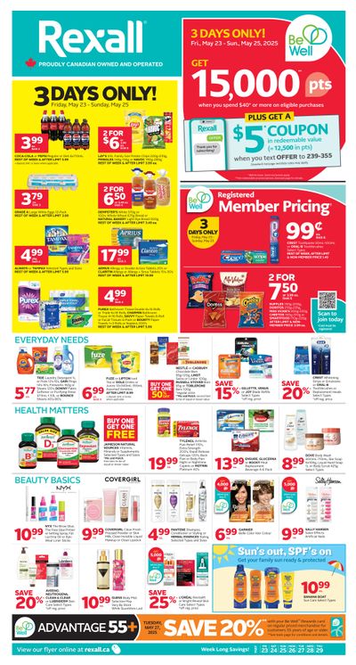 Rexall (AB, SK) Flyer May 23 to 29