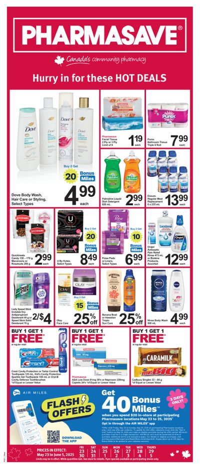Pharmasave (West) Flyer May 23 to June 5