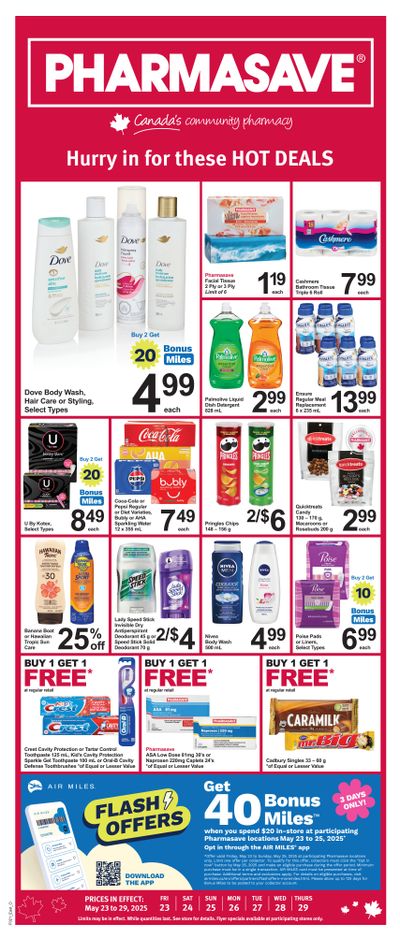 Pharmasave (ON) Flyer May 23 to 29