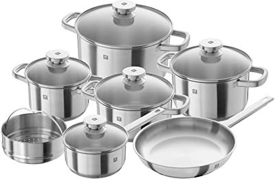 ZWILLING JOY 12 PIECE 18/10 STAINLESS STEEL COOKWARE SET On Sale for $229.99 (Save $67%) at Zwilling J.A. Henckels Canada