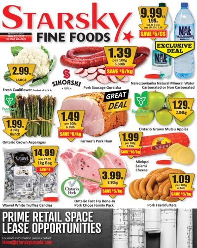 Starsky Foods Flyer May 22 to 28