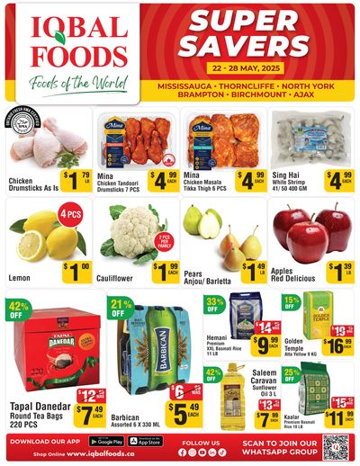 Iqbal Foods Flyer May 22 to 28