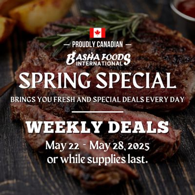 Basha Foods International Flyer May 22 to 28