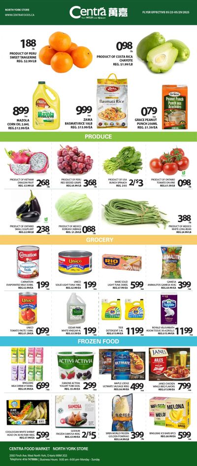 Centra Foods (North York) Flyer May 23 to 29 Centra Foods (North York) Flyer May 23 to 29