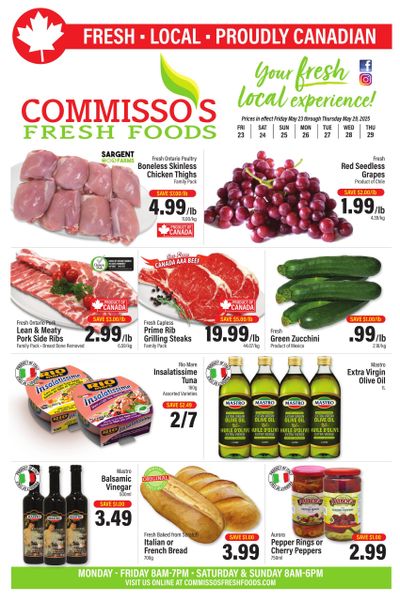Commisso's Fresh Foods Flyer May 23 to 29