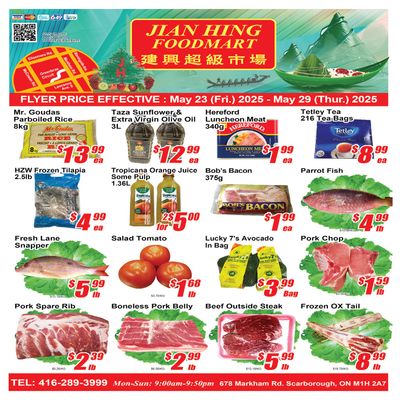 Jian Hing Foodmart (Scarborough) Flyer May 23 to 29